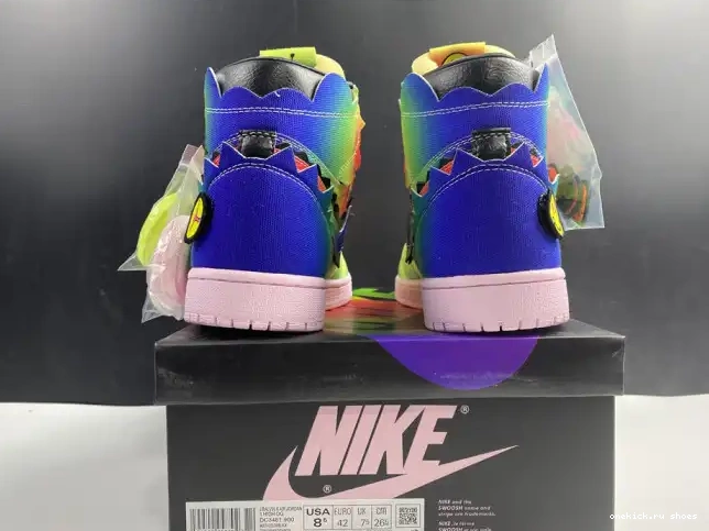 Rep OG AIR 1 BALVIN X DC3481-900 HIGH JORDAN J 0509